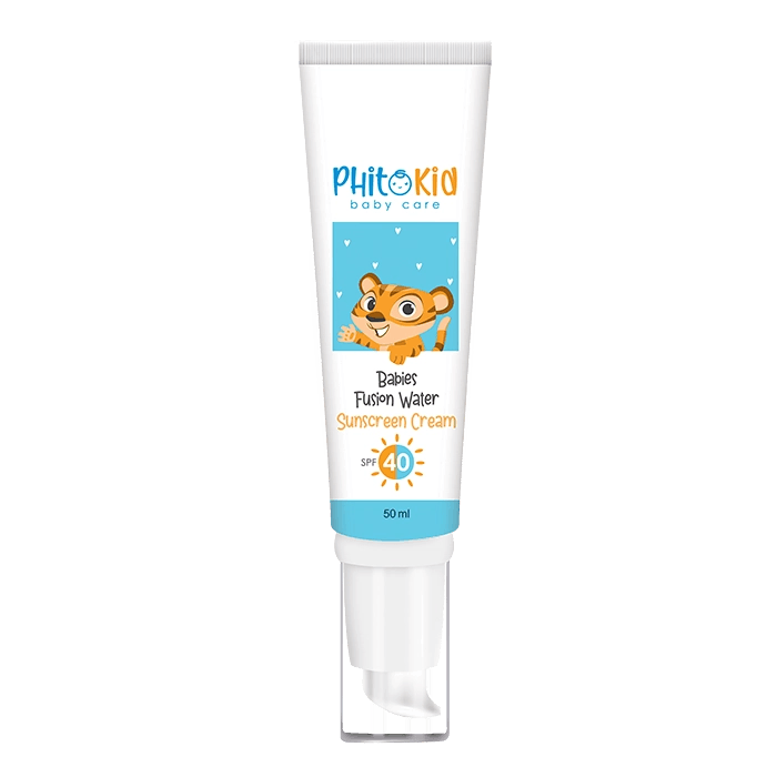 ضدآفتاب فیوژن واتر کودکان SPF40 فیتوکید-mahlinbrand